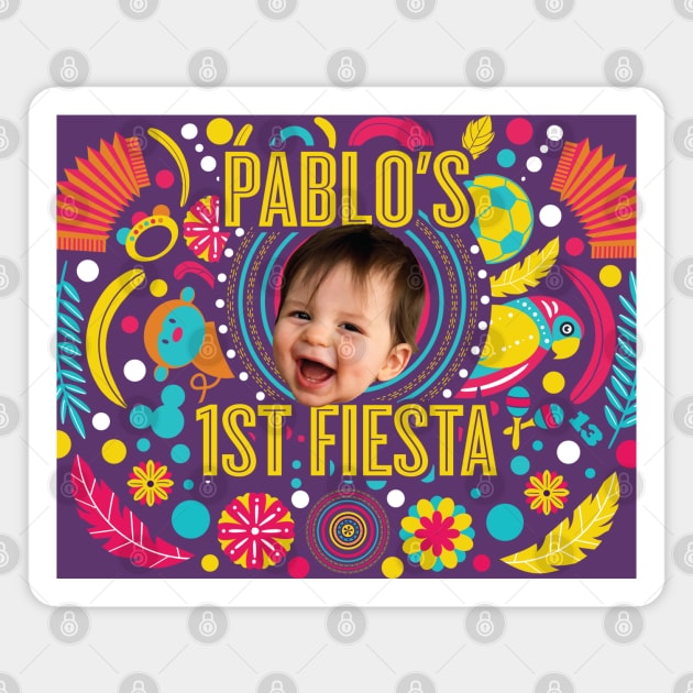 Pablos First Fiesta Magnet by Americo Creative